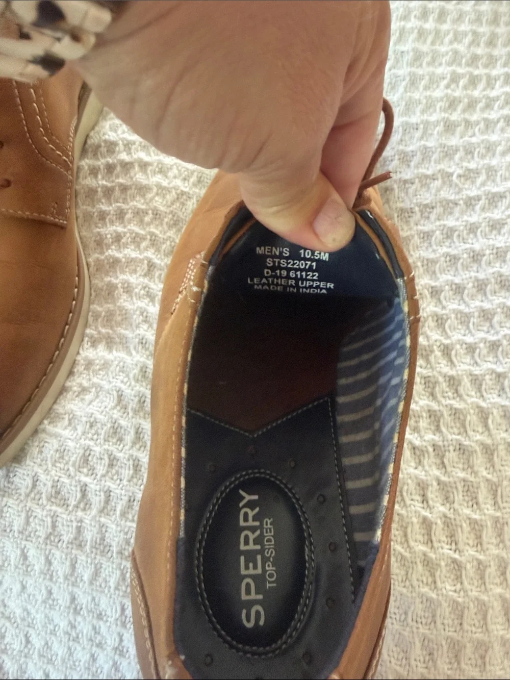 Sperry Men's Tan/Brown Leather Chukka Boots